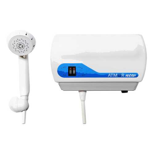 Водонагреватель проточный Atmor New 7 (душ) white/blue в Miele