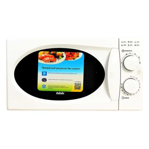 Микроволновая печь соло BBK 20MWS-803M/W white в Miele