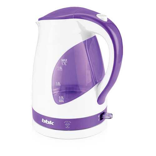 Чайник электрический BBK EK1700P White/Purple в Miele