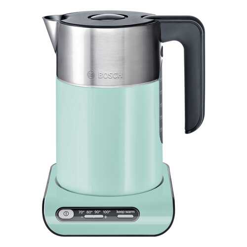 Чайник электрический Bosch TWK8612P Silver/Green в Miele