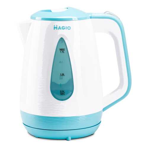 Чайник электрический Magio МG-521 White/Blue в Miele