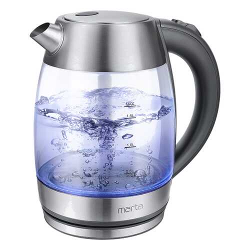Чайник электрический Marta MT-4562 Silver/Grey в Miele
