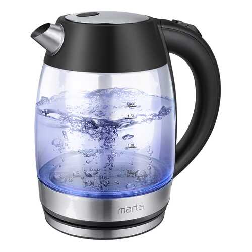 Чайник электрический Marta MT-4563 Black/Silver в Miele