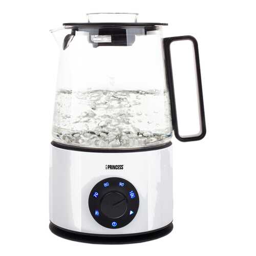 Чайник электрический Princess 236007 White/Black в Miele