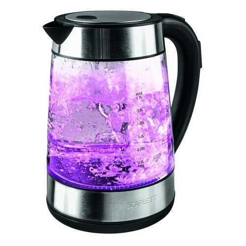 Чайник электрический Scarlett SC-EK27G41 Black/Silver в Miele