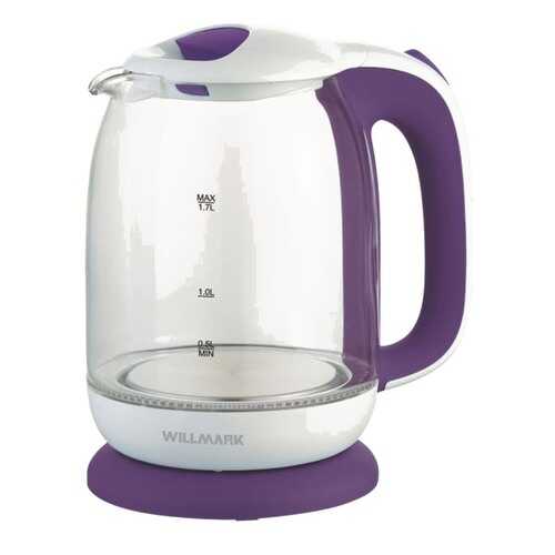 Чайник электрический Willmark WEK-1704G White/Violet в Miele