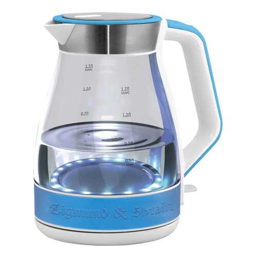 Чайник электрический Zigmund & Shtain KE-821 Silver/Blue в Miele