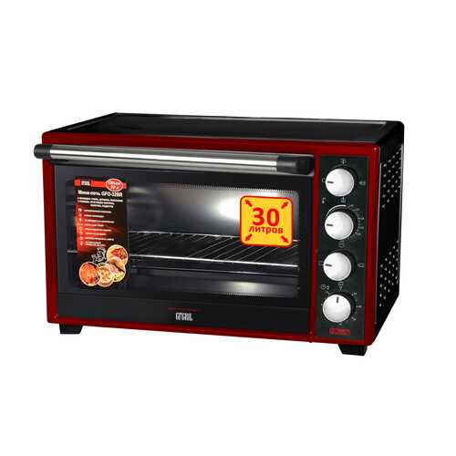 Мини-печь GFGRIL GFO-32BR Black/Red в Miele