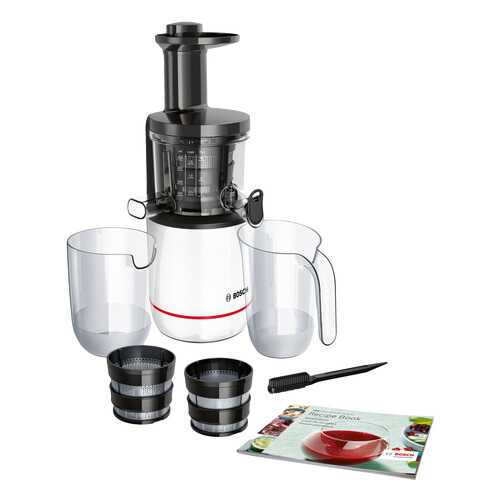 Соковыжималка шнековая Bosch MESM 500 W white/black в Miele