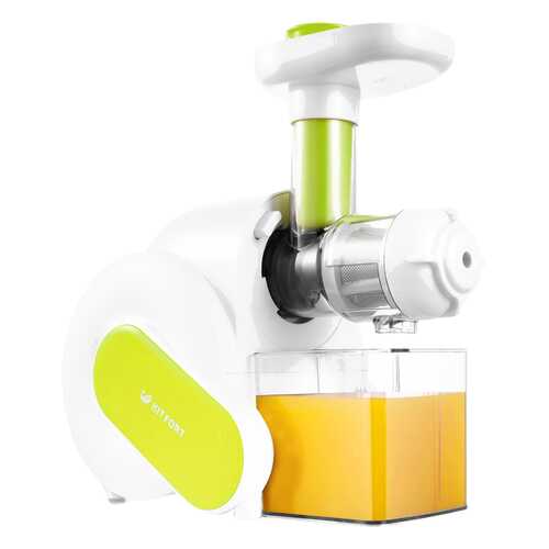 Соковыжималка шнековая Kitfort КТ-1110-1 white/green в Miele