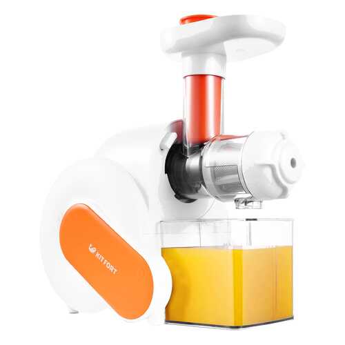 Соковыжималка шнековая Kitfort КТ-1110-2 white/orange в Miele