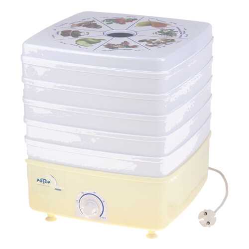 Сушилка для овощей и фруктов Ротор СШ 010-02 white/yellow в Miele