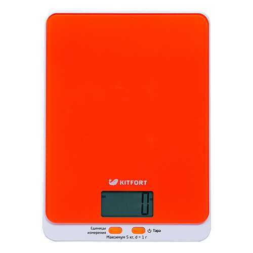 Весы кухонные Kitfort КТ-803-5 Orange в Miele