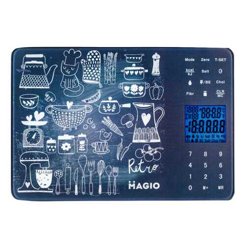 Весы кухонные Magio MG-692 Dark/Blue в Miele