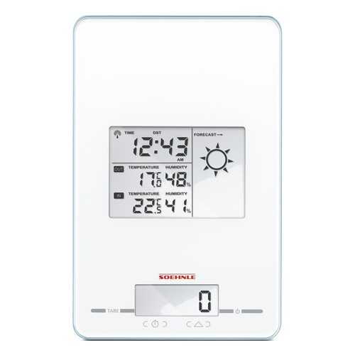 Весы кухонные Soehnle Page Meteo Center White в Miele
