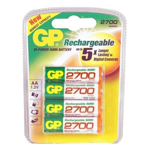 Аккумуляторная батарея GP Batteries 270AAHC-UC4 4 шт в Miele