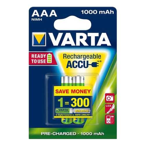 Аккумуляторная батарея VARTA RECHARGE ACCU POWER 5703 2 шт в Miele