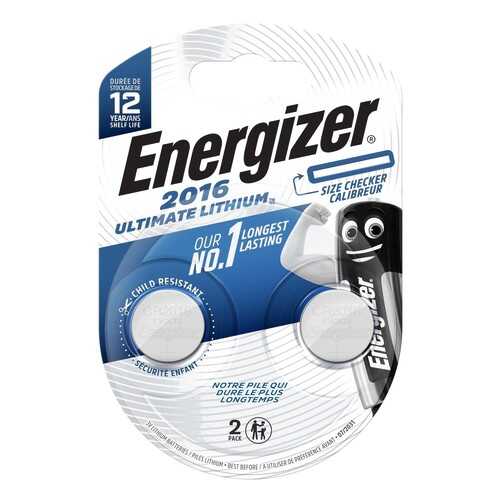 Батарея Energizer Ultimate Lithium CR2016 BP2 (E301319500) в Miele