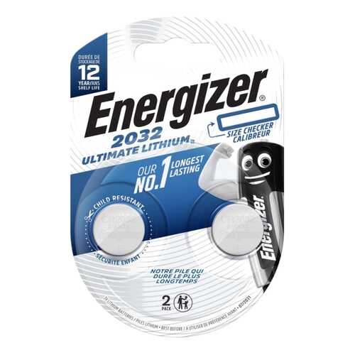 Батарея Energizer Ultimate Lithium CR2032 BP2 (E301319300) в Miele