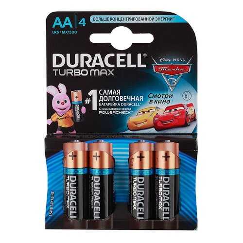 Батарейка Duracell Turbo Max AA 4 шт в Miele