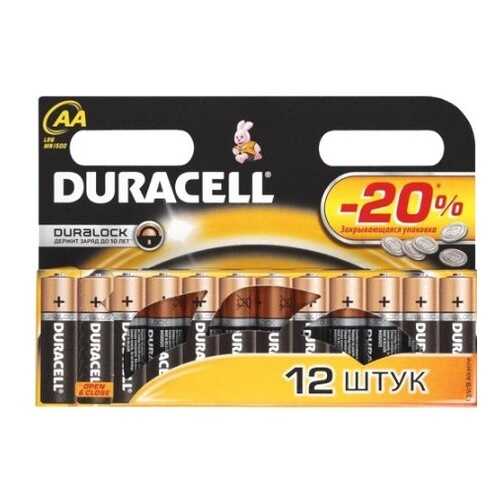 Батарейка DURACELLL R6-12BL Basic 12 шт. в Miele