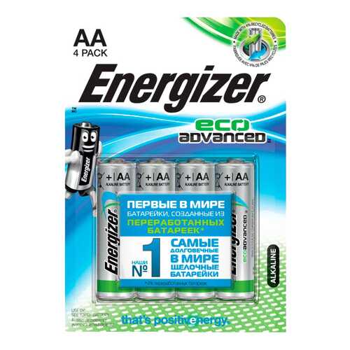 Батарейка Energizer Eco Advanced E91 4 шт в Miele