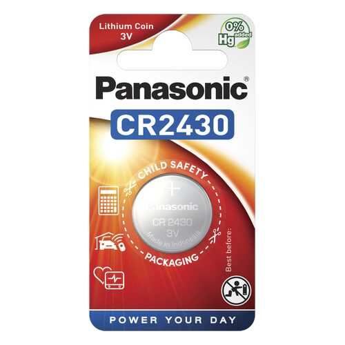 Батарейка Panasonic CR-2430EL/1B 1 шт в Miele
