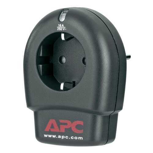 Сетевой фильтр APC P1-RS, 1 розетка Black в Miele