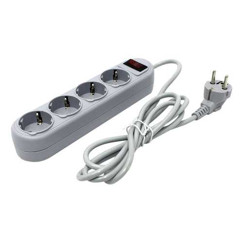 Сетевой фильтр Defender ES Lite, 4 розетки, 1,8 м, Grey в Miele