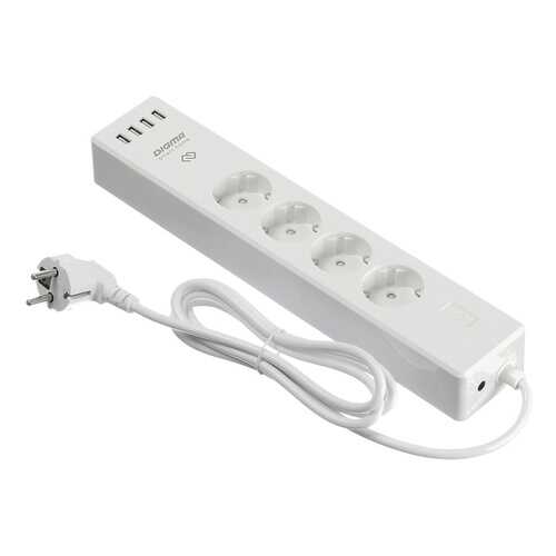 Сетевой фильтр DIGMA DiPlug Strip 40, 4 розетки, 1,8 м, White в Miele