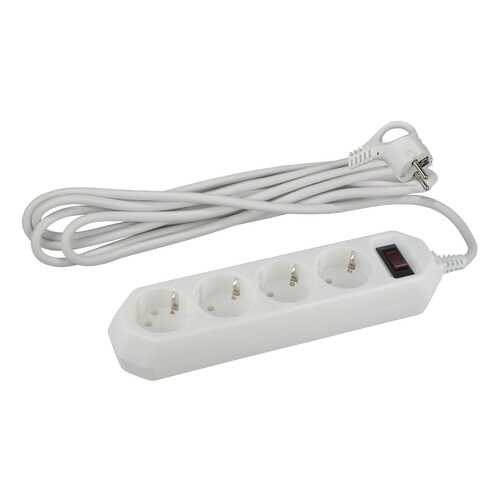 Сетевой фильтр ЭРА USF-M-4es-1,5m-W, 4 розетки, 1,5 м, White в Miele