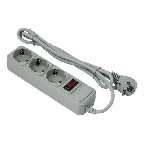 Сетевой фильтр ExeGate SP-3-5, 3 розетки, 5 м, Grey в Miele