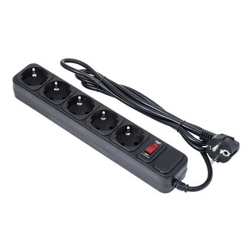 Сетевой фильтр ExeGate SP-5-1,5B, 5 розеток, 1,5 м, Black в Miele