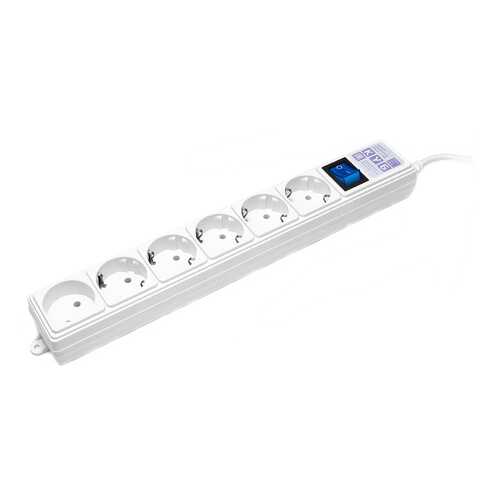 Сетевой фильтр Power Cube SPG-16B, 6 розеток, 3 м, White в Miele