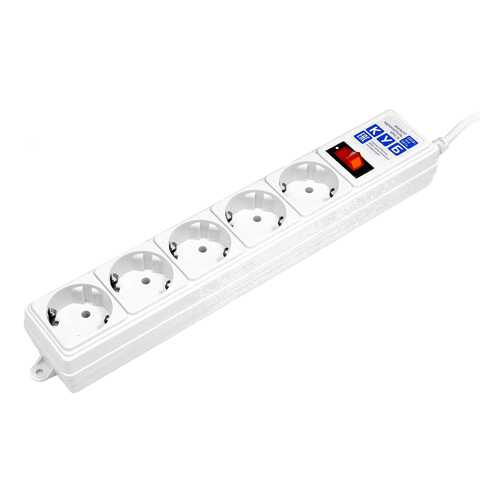 Сетевой фильтр Power Cube SPG-B-15, 5 розеток, 5 м, White в Miele