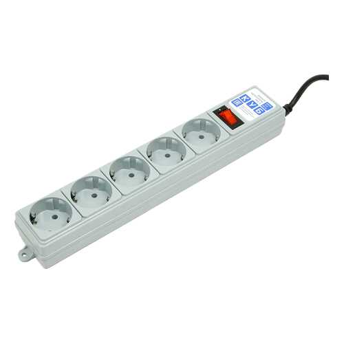 Сетевой фильтр Power Cube SPG-B6 5, 5 розеток, 1,9 м, Grey в Miele