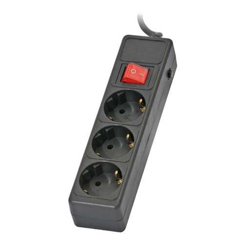 Сетевой фильтр Sven Optima Base, 3 розетки, 1,8 м, Black в Miele