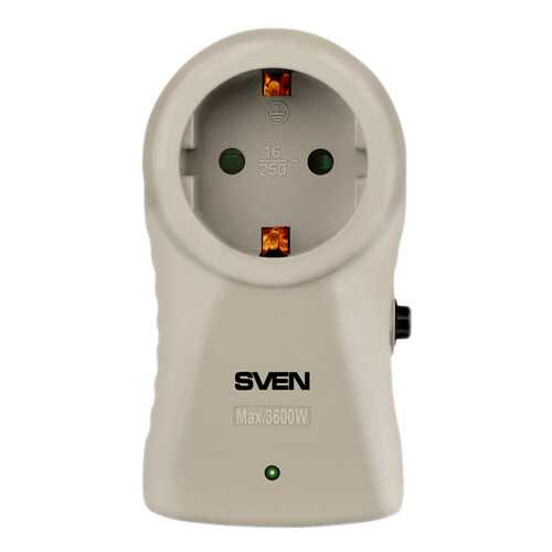 Сетевой фильтр Sven SF-S1, 1 розетка, Grey в Miele