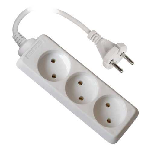 Сетевой фильтр Uniel S-GCD3-3, 3 розетки, 3 м, White в Miele