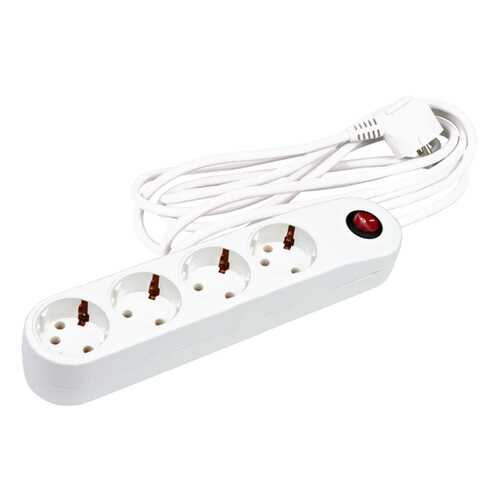 Сетевой фильтр Uniel S-GSP4-3C, 4 розетки, 3 м, White в Miele