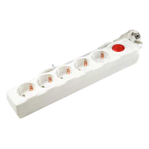 Сетевой фильтр Uniel S-GSU5-1,5, 5 розеток, 1,5 м, White в Miele