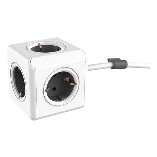 Удлинитель Allocacoc 1300GY/DEEXPC, 5 розеток, 1,5 м, White/Grey в Miele