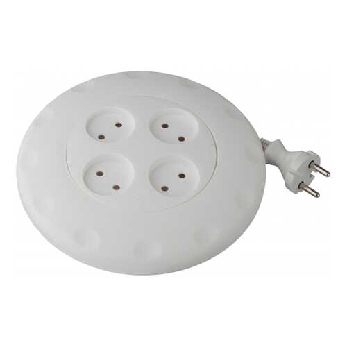 Удлинитель ERA UR-4-7M-W, 4 розетки, 7 м, White в Miele