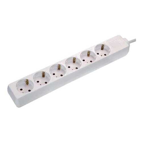 Удлинитель SCHWABE 11611 AS, 6 розеток, 1,4 м, White в Miele