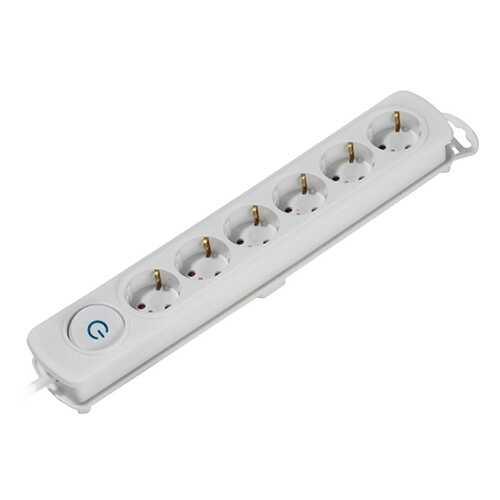 Удлинитель Vivanco 37647, 6 розеток, 1,4 м, White в Miele