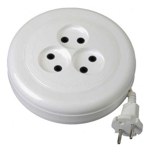 Удлинитель Volsten SR 3x5-R, 3 розетки, 5 м, White в Miele
