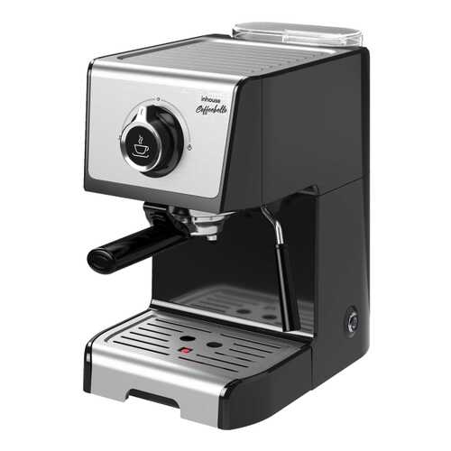 Кофеварка рожкового типа Inhouse Coffeebello Black (ICM1801BK) в Miele