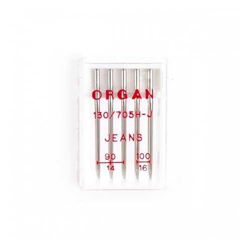 Иглы Organ джинсовые №90-100 для БШМ упак,5 игл в Miele