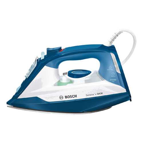 Утюг Bosch Sensixx'x DA30 Secure TDA3024110 White/Blue в Miele