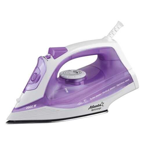 Утюг с пароувлажнением Atlanta ATH-5537 (violet) в Miele